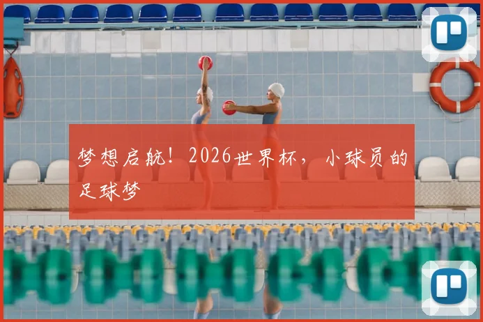 梦想启航！2026世界杯，小球员的足球梦