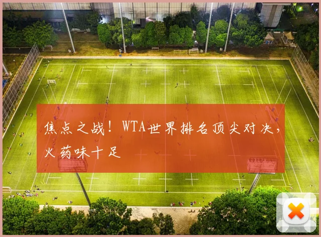 焦点之战！WTA世界排名顶尖对决，火药味十足